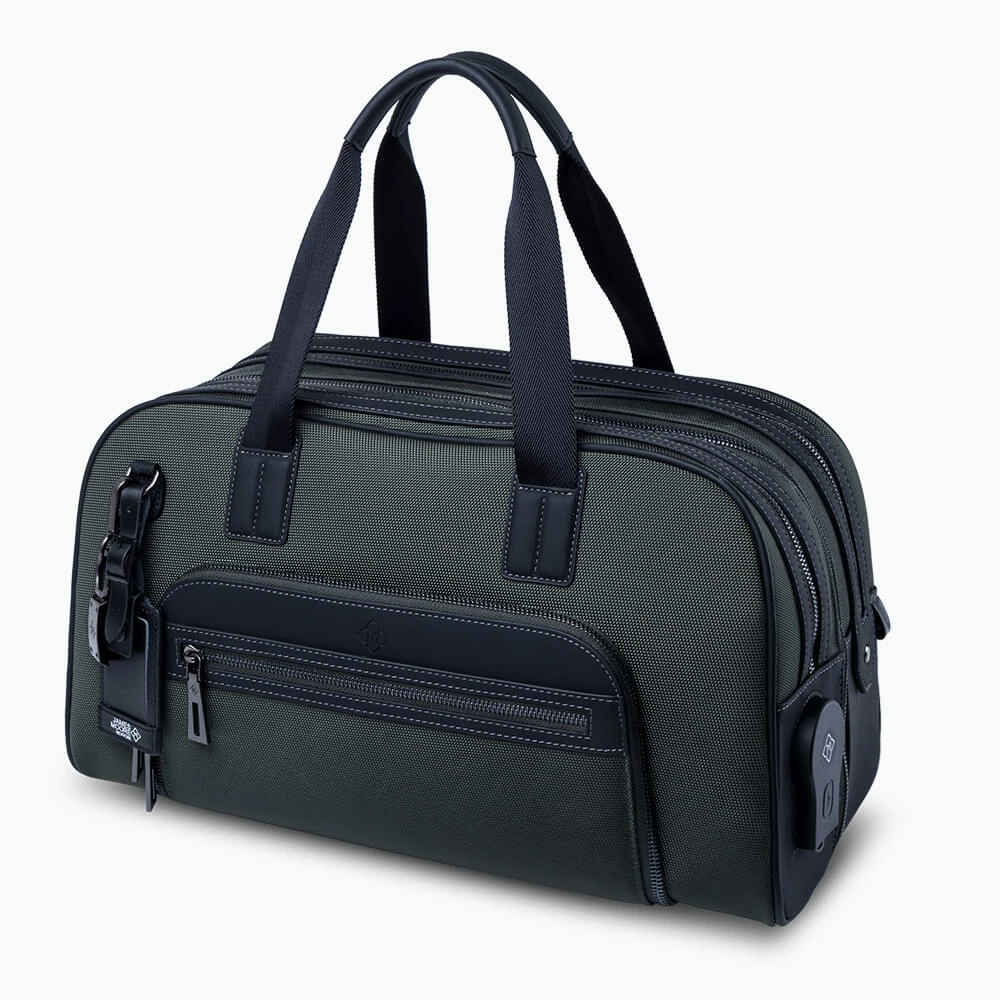 JMNY-atlas-travel-bag-in-forest-green-side-view 1