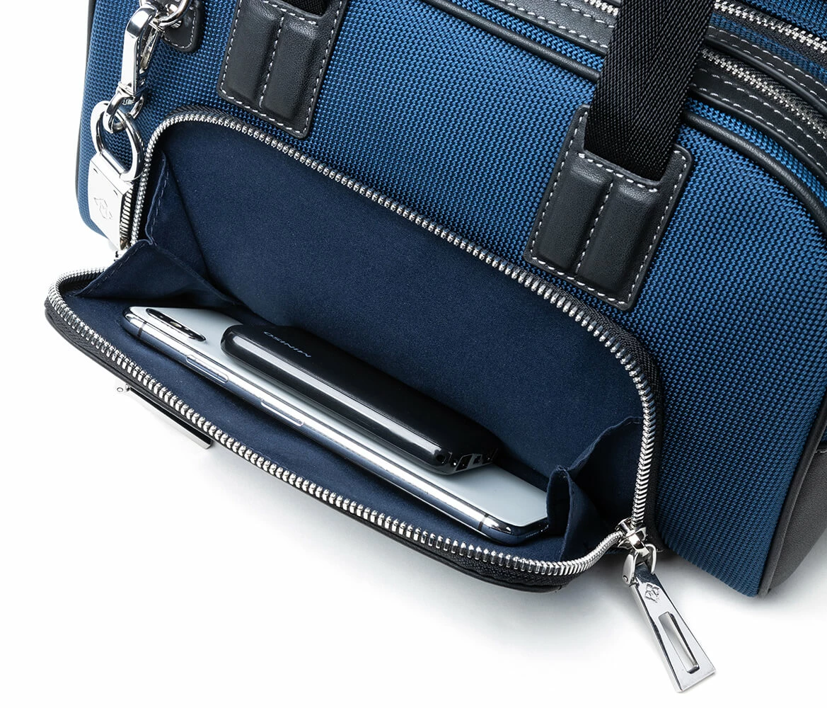 Atlas Mini Travel Bag Front Pockets