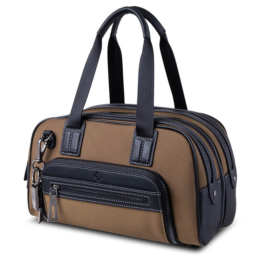 Atlas Mini Travel Bag Tan_side