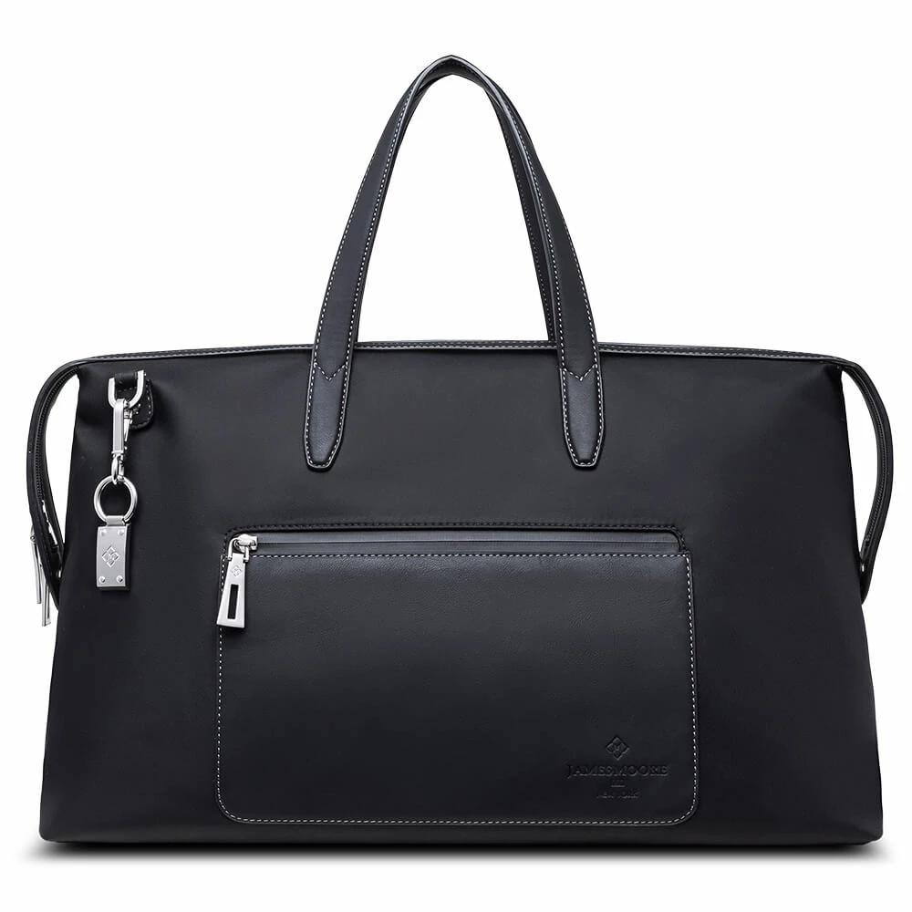 黒い京都バッグ_前で